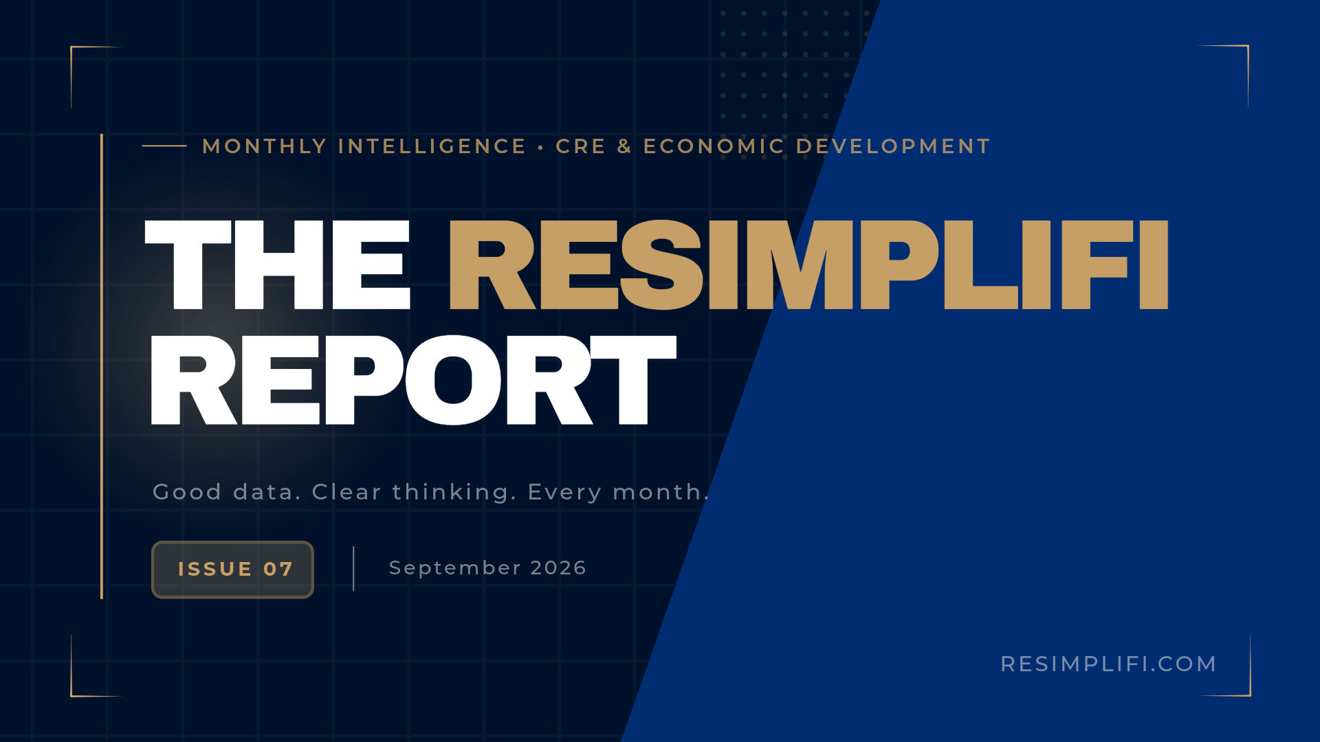 The Resimplifi Report, Issue 07 — September 2026